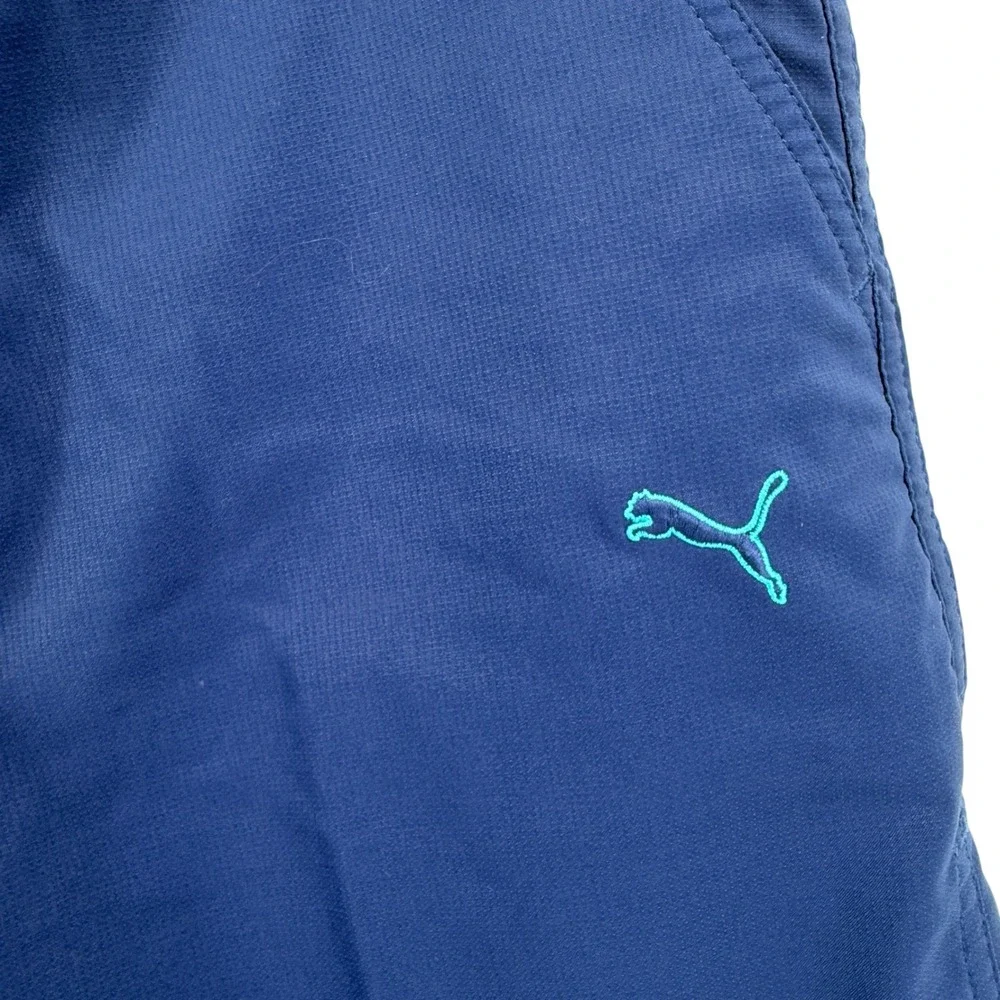 Puma Sportlifestyle Shorts Men 30‎ Pre-Owned Performance Blue Stretch Golf Logo